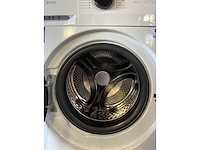 Midea mf200d86wb-14eas, voorlader, vrijstaand, wit, links, zwart, led duits display - afbeelding 3 van  4