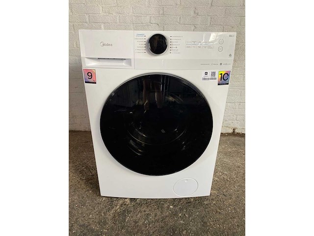 Midea mf200w90wb-14a wasmachine - afbeelding 1 van  2