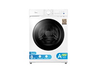 Midea mfv3ew80ba10 wasmachine, 8 kg - afbeelding 1 van  7