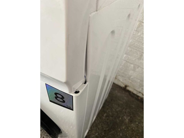 Midea mfv3ew80ba10 wasmachine, 8 kg - afbeelding 5 van  7