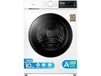 Midea mfv5ew100wba30 wasmachine 10 kg 1400 rpm duits display - afbeelding 1 van  6