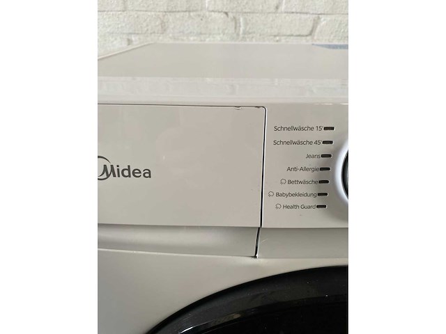 Midea mfv5ew100wba30 wasmachine 10 kg 1400 rpm duits display - afbeelding 5 van  6