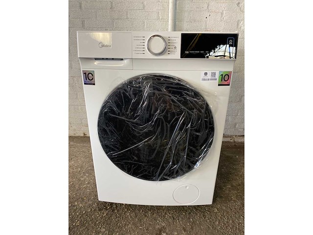 Midea mfv5ew100wba30 wasmachine 10 kg 1400 rpm duits display - afbeelding 3 van  7