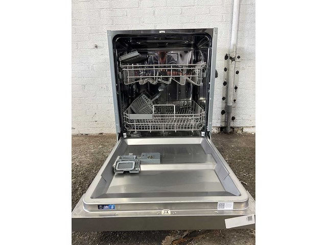 Midea vaatwasseronderbouw mdweu1435xss-w, 14 couverts, vaatwasser 60 cm deels geïntegreerd met wifi - afbeelding 5 van  6