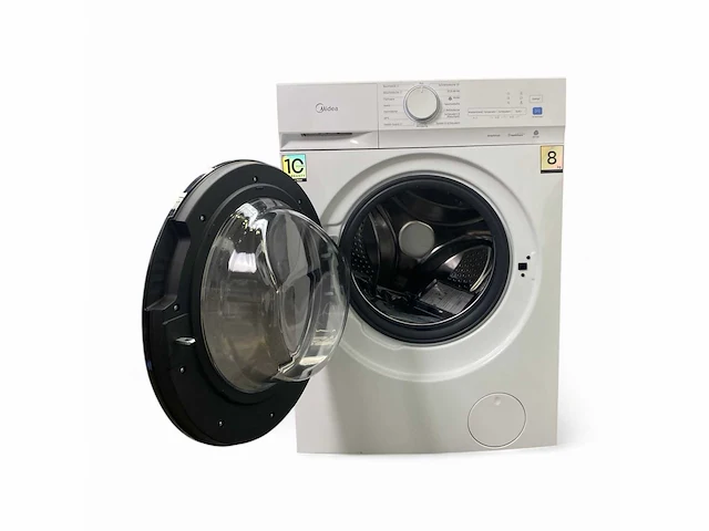 Midea wasmachine mfv3ew80ba10 8 kg energielabel a - afbeelding 3 van  7
