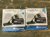 Midland alan 48 pro cb radio (2x) - afbeelding 11 van  12