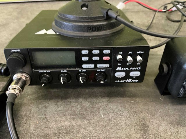 Midland alan 48 pro cb radio (2x) - afbeelding 2 van  12