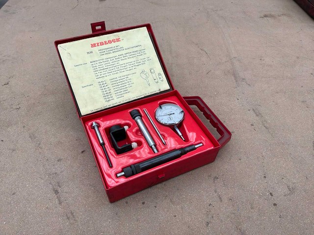 Midlock diesel injectie meetklok set - afbeelding 1 van  3