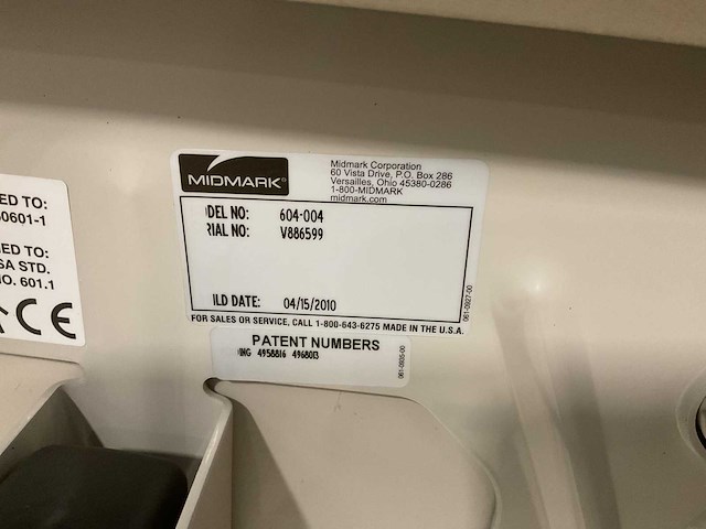 Midmark 604-004 examination table - afbeelding 7 van  7