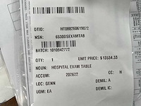 Midmark examination table - afbeelding 8 van  8