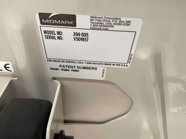 Midmark ritter 204 examination table - afbeelding 4 van  7
