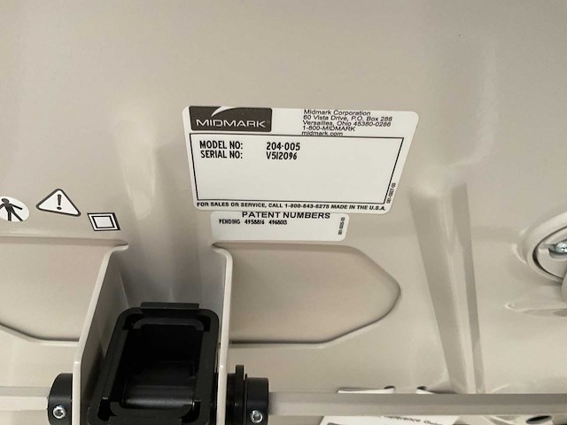 Midmark ritter 204 examination table - afbeelding 6 van  6