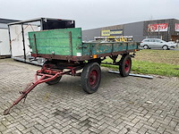 Miedema - platte wagen