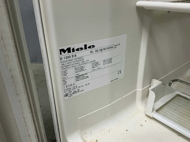 Miele - k 1320 s-6 - inbouw koelkast - afbeelding 10 van  10