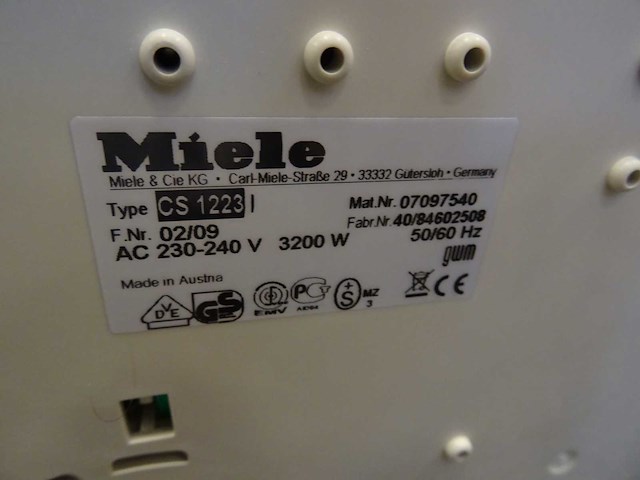 Miele - keukenapparatuur (5x) - afbeelding 12 van  13