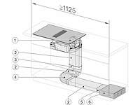 Miele - kmda 7876-1 fl - kookplaat 52x80x23,8 cm - afbeelding 5 van  8
