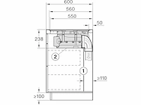 Miele - kmda 7876-1 fl - kookplaat 52x80x23,8 cm - afbeelding 6 van  8