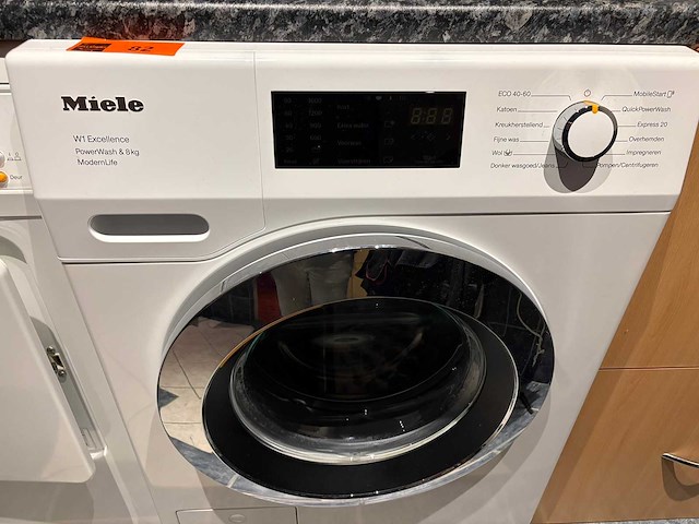 Miele - w1 excellence - wasmachine - afbeelding 1 van  3