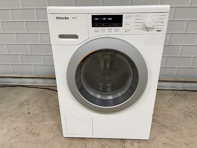Miele - wkb120 hw20 - wasmachine - afbeelding 2 van  5