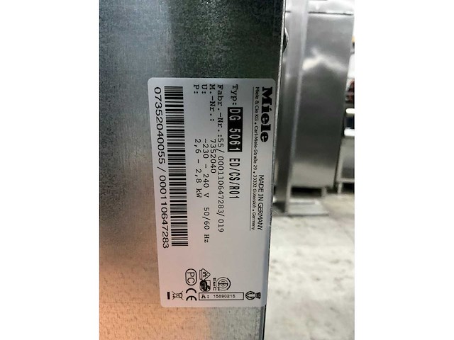 Miele dg 5061 stoomoven - afbeelding 7 van  7