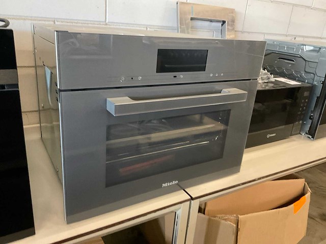 Miele dgc 7840 gr/gr inbouw combi stoomoven - afbeelding 1 van  5