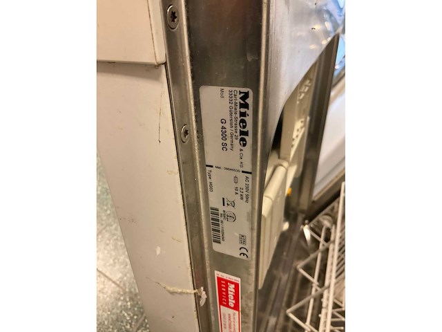 Miele g 4300 sc vaatwasser - afbeelding 6 van  6