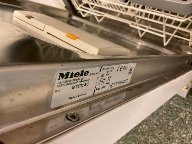 Miele g 7100 sc vaatwasser - afbeelding 7 van  7