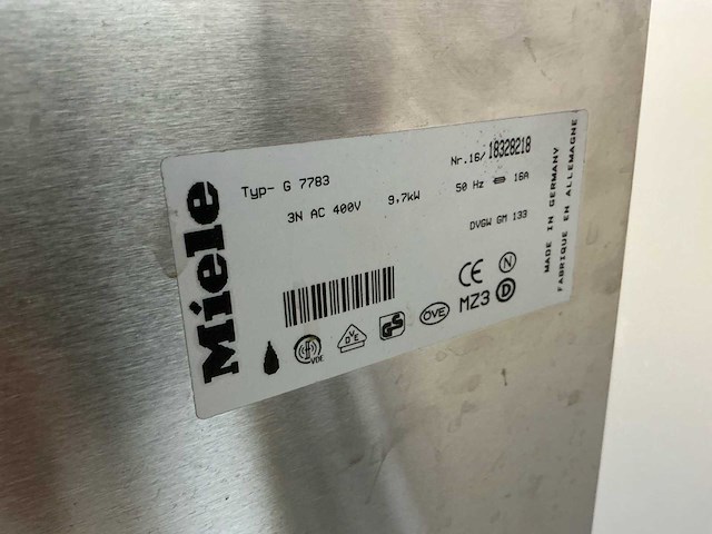 Miele g 7783 laboratorium vaatwasser - afbeelding 5 van  5