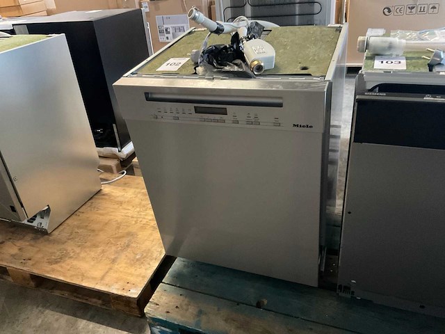 Miele g7222csu inbouw vaatwasser met rvs deurfront - afbeelding 1 van  5
