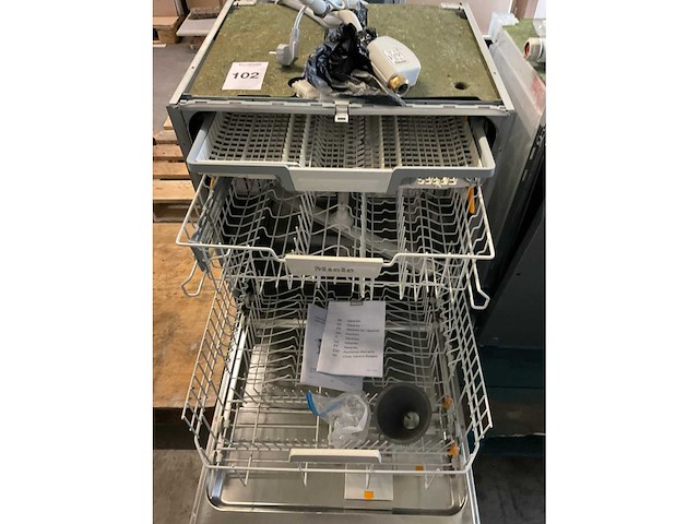 Miele g7222csu inbouw vaatwasser met rvs deurfront - afbeelding 5 van  5