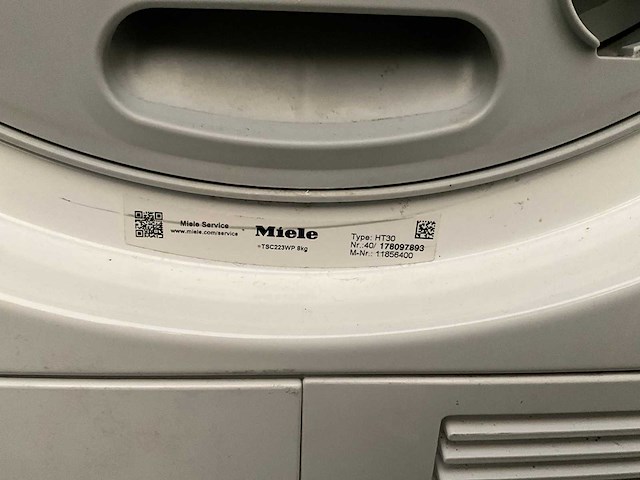 Miele ht30 warmtepomp wasdroger - afbeelding 6 van  9