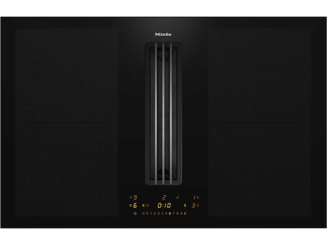 Miele kmda7476 4-zone inductie kookplaat met geintegreerde afzuiging - afbeelding 1 van  4