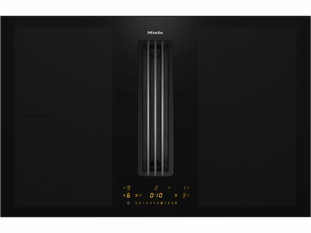 Miele kmda7476 4-zone inductie kookplaat met geintegreerde afzuiging - afbeelding 1 van  6