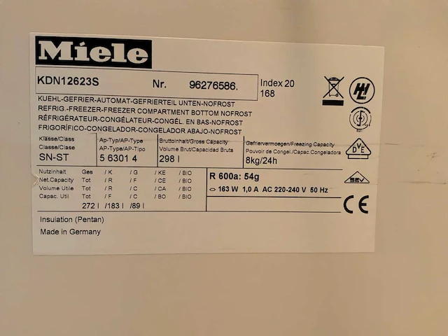 Miele koel-vriescombinatie - afbeelding 7 van  7