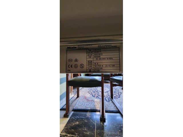 Miele mangel type hm5310 - afbeelding 3 van  3