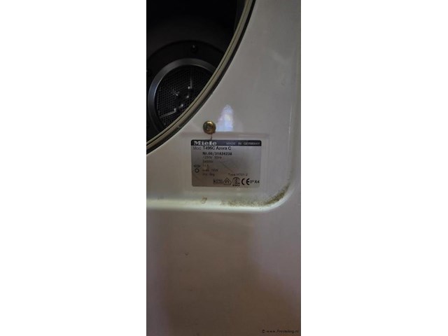 Miele model t495c azora c wasdroger - afbeelding 3 van  3