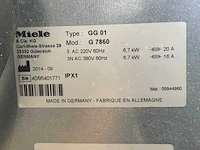 Miele professional g 7860 vaatwasser - afbeelding 9 van  11