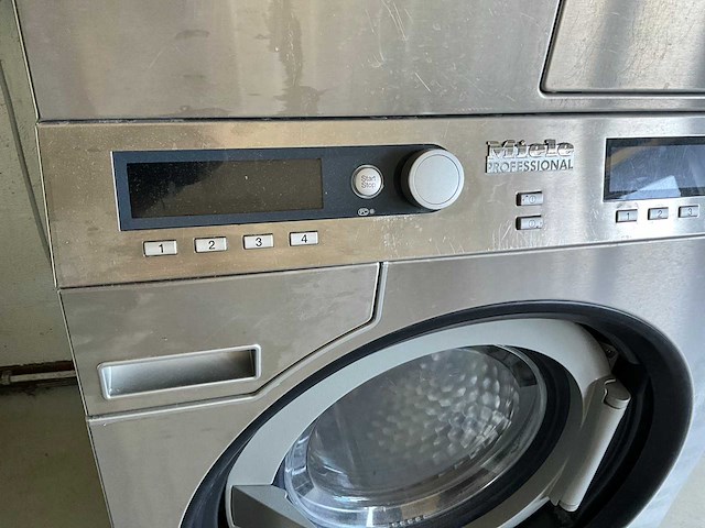Miele professional pwt/ptt was-droogcombinatie - afbeelding 4 van  9