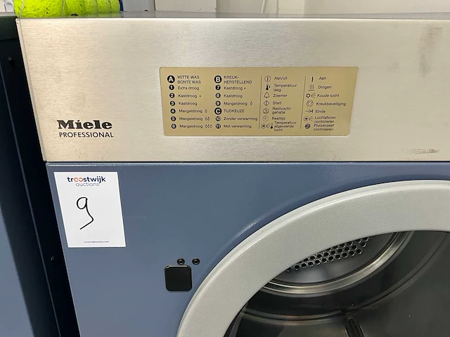 Miele professional t6251 el industriële wasdroger - afbeelding 4 van  6