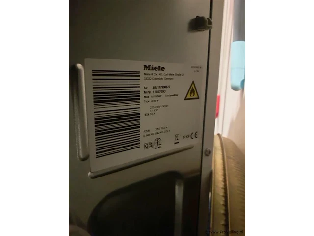 Miele t1 selection warmtepompdroger tsf 763 wp 11857690 - afbeelding 2 van  4