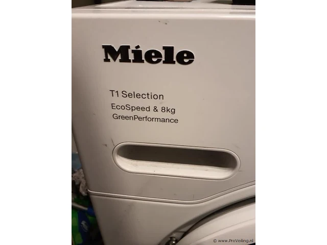 Miele t1 selection warmtepompdroger tsf 763 wp 11857690 - afbeelding 3 van  4