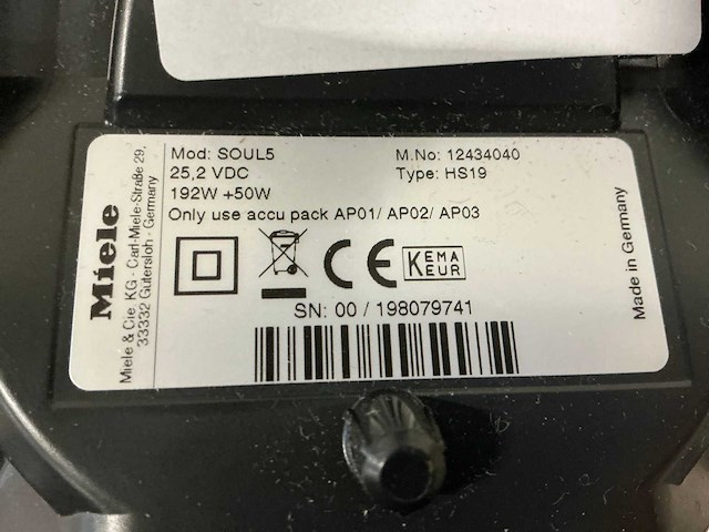 Miele triflex hx2 stofzuiger - afbeelding 8 van  9