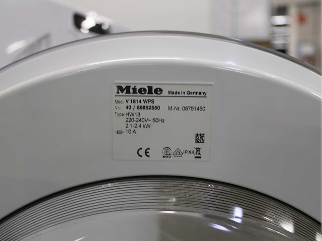 Miele v 1814 softcare system wasmachine & miele t 7744 c softcare system wasdroger - afbeelding 5 van  8