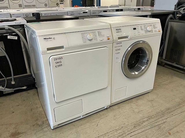 Miele v 4535/ t 4223c 5kg wasmachine en droger - afbeelding 2 van  4