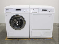 Miele v 5849 softcare system wasmachine & miele t 8873 wp edition 111 wasdroger - afbeelding 1 van  8