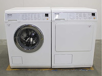 Miele v 5860 softcare system wasmachine & miele t 8463 c softcare system wasdroger