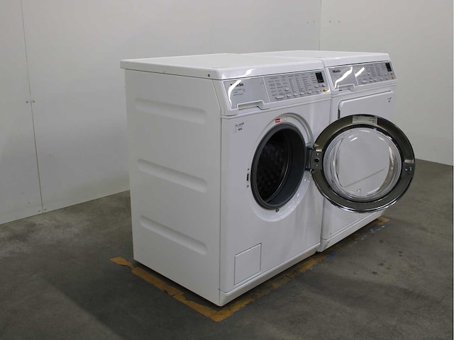 Miele v 5860 softcare system wasmachine & miele t 8463 c softcare system wasdroger - afbeelding 4 van  7