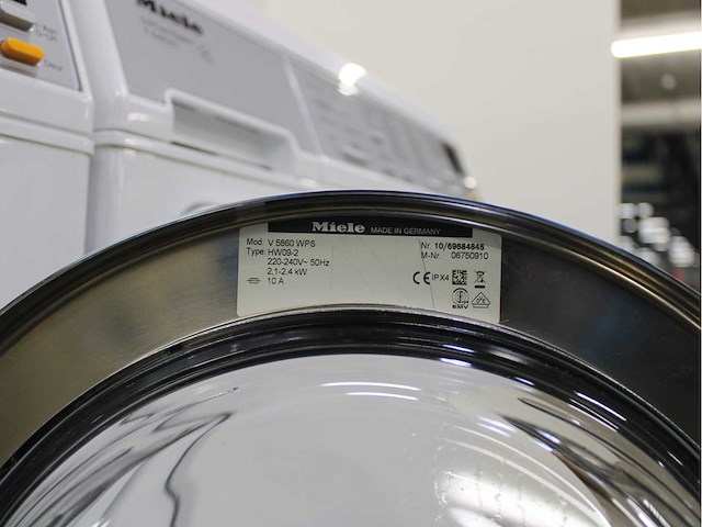 Miele v 5860 softcare system wasmachine & miele t 8463 c softcare system wasdroger - afbeelding 5 van  7