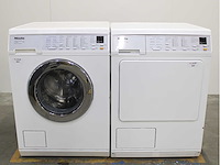 Miele v 5860 softcare system wasmachine & miele t 8463 c softcare system wasdroger