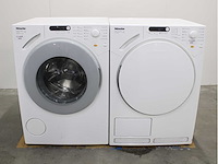 Miele w 1712 softcare system wasmachine & miele t 7744 c softcare system wasdroger - afbeelding 1 van  8